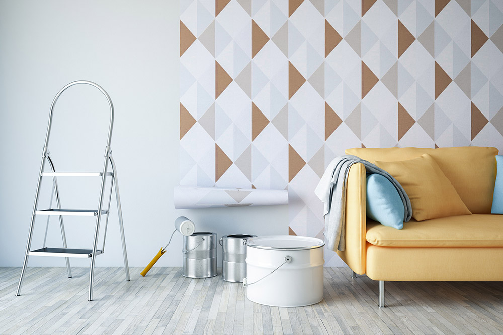 Academy Painters wallpaper installation and removal service