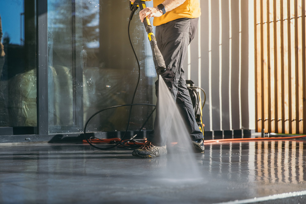Academy Painters waterblasting service